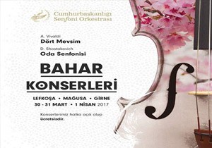 KKTC Cumhurbakanl Senfoni Bahar Konserleri Balyor