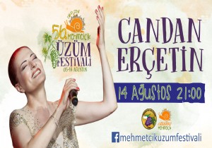 Mehmetik zm Festivali Candan Eretin Konseriyle Son Buluyor