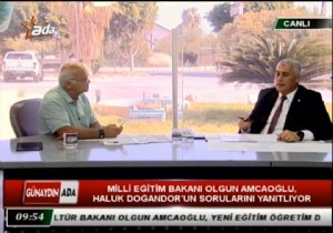 Bakan Amcaolu  Ada Tv de Haluk Doandor a Konuk Oldu