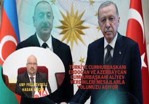 UBP Milletvekili Hasan Kk den Erdoan ve Aliyev e Teekkr Mesaj