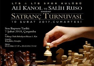 LTB den Ali Kani Kanol ve Salih Ruso Ansna Santran Turnuvas