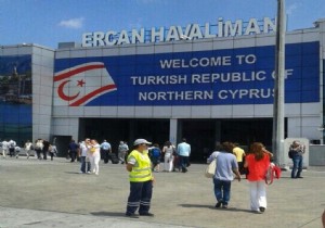 Ercan'da 10 günde 86 bin yolcu ve 728 uçak