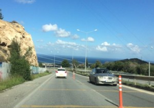 Lefkoa - Girne Yolu kinci Etap almalarnda, Trafik Tek erit Olacak