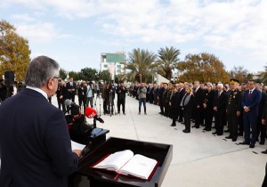 Cumhurbakan Aknc Denta n Anma Treninde konutu