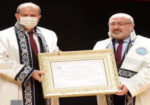 Cumhurbaşkanı Tatar'a Kayseri Üniversitesinden Fahri Doktora