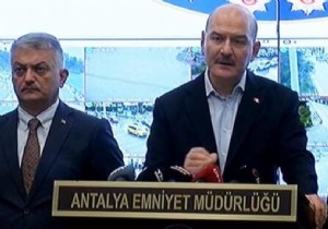 Yasa D Bahiscilere Operasyonu Bakan Soylu Antalya dan duyurdu