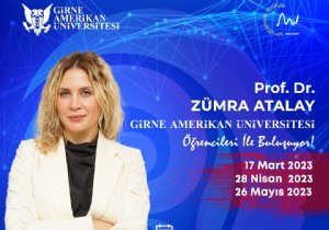 GAÜ'de Prof. Dr. Zümra Atalay'dan  3 Seminer